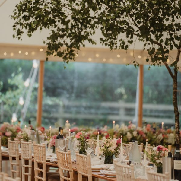 Alice & James’s Wills Marquee Wedding